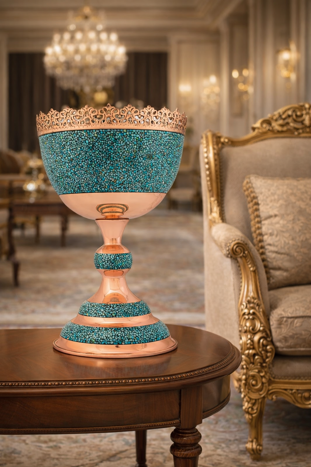 اجیل خوری کنار سالنی