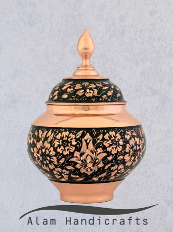 قندان سیبی الماس تراش سایز23